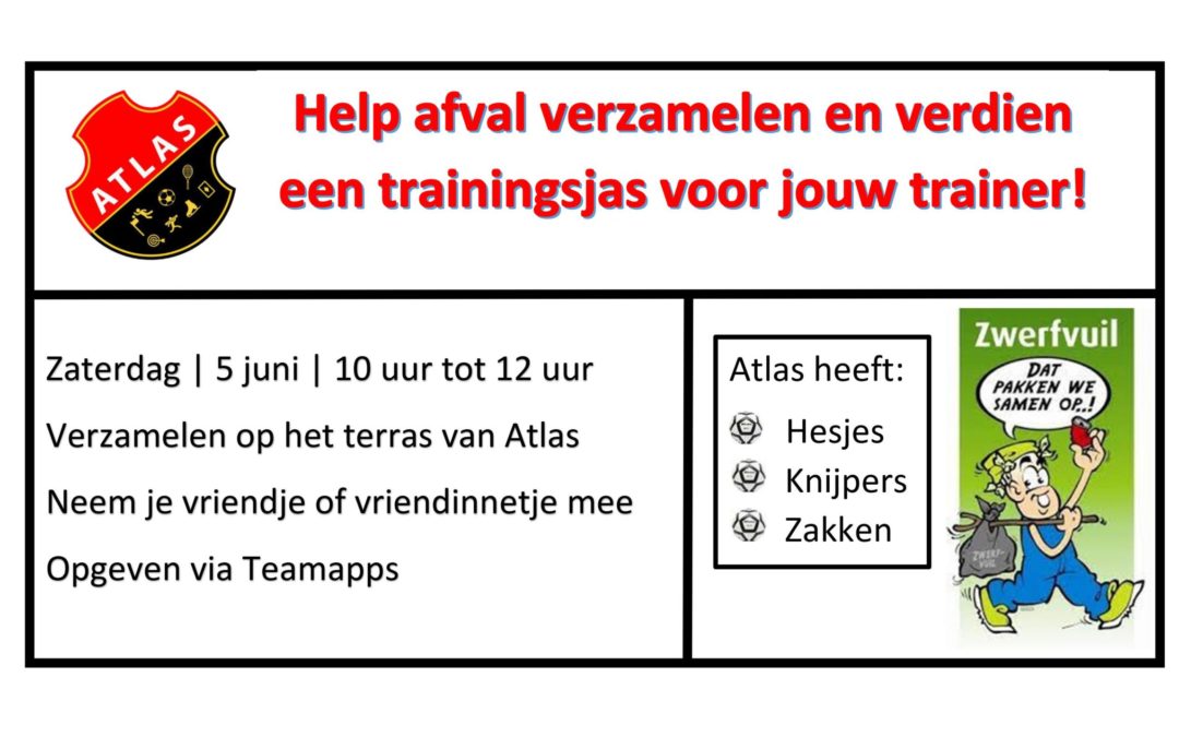 Help afval verzamelen!